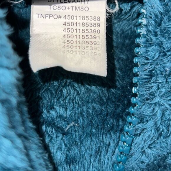 Women’s The North Face Osito Blue Fleece Jacket Size Small - Picture 9 of 11